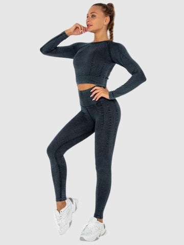 Ensemble Sport Teinté Délavé | Yogaova
