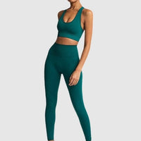 Ensemble Sport Tendance, Legging et Soutien-Gorge | Yogaova