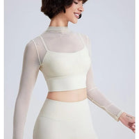 Haut Sport 2 en 1 Maille avec Brassière Rembourrée | Yogaova