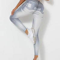 Jegging Amincissant Gris Délavé | Yogaova