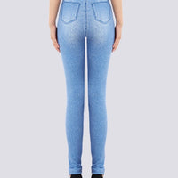 Jegging Bleu Clair Taille Haute | Yogaova