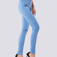 Jegging Bleu Clair Taille Haute | Yogaova