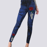 Jegging Effet Déchiré | Yogaova