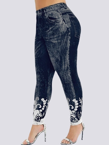 Jegging Grande Taille - Taille Haute | Yogaova