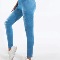 Jegging Imitation Denim | Yogaova