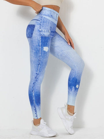 Jegging Push Up Taille Haute | Yogaova