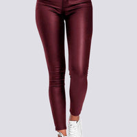 Jegging Simili Cuir | Yogaova