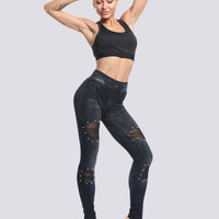 Jegging Troué | Yogaova