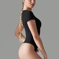 Justaucorps Sport Manches Courtes - Combinaison | Yogaova