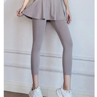 Legging 7/8 avec Jupe | Yogaova
