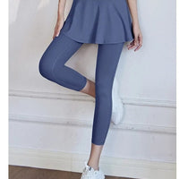 Legging 7/8 avec Jupe | Yogaova