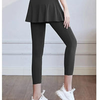 Legging 7/8 avec Jupe | Yogaova