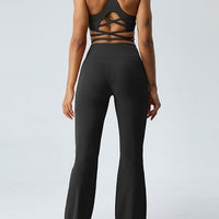 Legging Ample Taille Croisée - Evasé | Yogaova