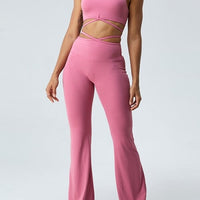 Legging Ample Taille Croisée - Evasé | Yogaova