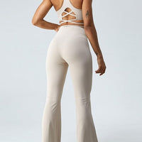 Legging Ample Taille Croisée - Evasé | Yogaova