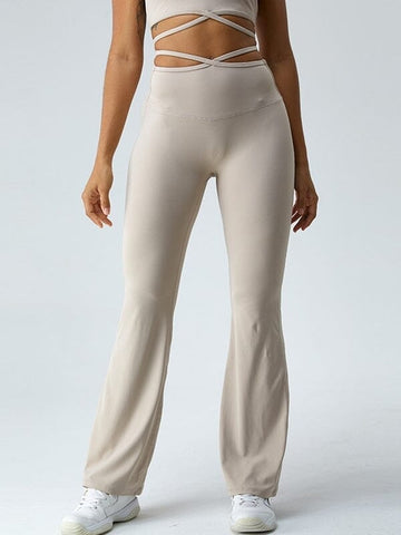Legging Ample Taille Croisée - Evasé | Yogaova
