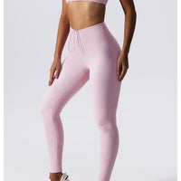 Legging avec Cordon De Serrage (Push Up) | Yogaova