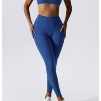Legging avec Cordon De Serrage (Push Up) | Yogaova
