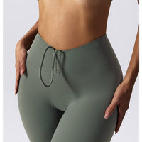Legging avec Cordon De Serrage (Push Up) | Yogaova