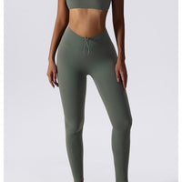 Legging avec Cordon De Serrage (Push Up) | Yogaova