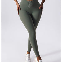 Legging avec Cordon De Serrage (Push Up) | Yogaova