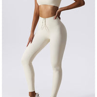 Legging avec Cordon De Serrage (Push Up) | Yogaova