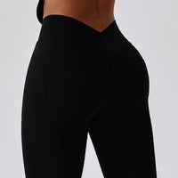 Legging Avec Poche Arrière Sport - Sans Couture | Yogaova