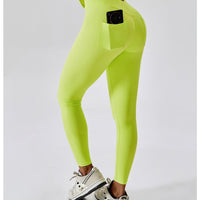 Legging Avec Poche Arrière Sport - Sans Couture | Yogaova