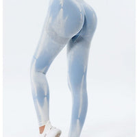 Legging Bleu Push Up | Yogaova