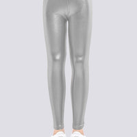 Legging Brillant Simili Cuir Fille | Yogaova