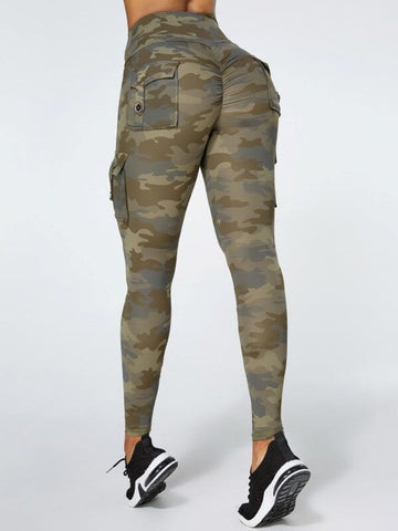 Legging Camouflage Push Up - SoulBooty | Yogaova