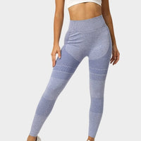 Legging Ceinture Large Sans Couture Sport | Yogaova