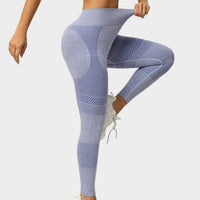 Legging Ceinture Large Sans Couture Sport | Yogaova