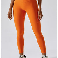 Legging Ceinture Vente Plat Push Up (Sans Couture) | Yogaova