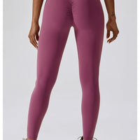 Legging Ceinture Vente Plat Push Up (Sans Couture) | Yogaova