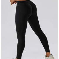 Legging Ceinture Vente Plat Push Up (Sans Couture) | Yogaova