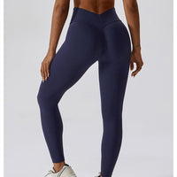 Legging Ceinture Vente Plat Push Up (Sans Couture) | Yogaova