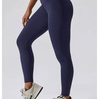 Legging Ceinture Vente Plat Push Up (Sans Couture) | Yogaova