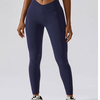 Legging Ceinture Vente Plat Push Up (Sans Couture) | Yogaova