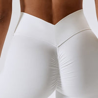 Legging Ceinture Vente Plat Push Up (Sans Couture) | Yogaova