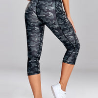 Legging Court Camouflage Poche | Yogaova
