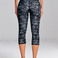Legging Court Camouflage Poche | Yogaova