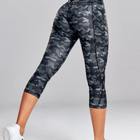 Legging Court Camouflage Poche | Yogaova