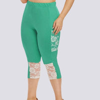 Legging Court Grande Taille (Poche) | Yogaova