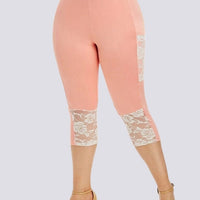 Legging Court Grande Taille (Poche) | Yogaova