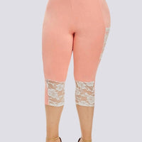 Legging Court Grande Taille (Poche) | Yogaova