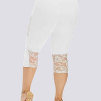 Legging Court Grande Taille (Poche) | Yogaova