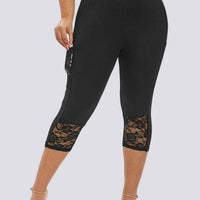 Legging Court Grande Taille (Poche) | Yogaova