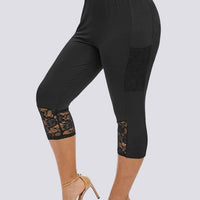 Legging Court Grande Taille (Poche) | Yogaova