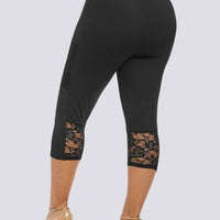 Legging Court Grande Taille (Poche) | Yogaova